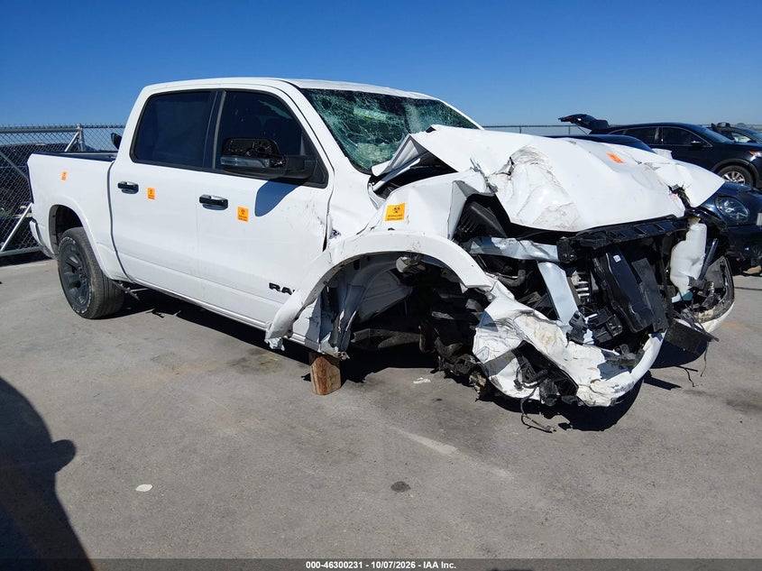 Vin: 1c6srfft1tn217512, lot: 46800394, ram 1500 lone star  4x4 5'7 box 2026 img_1