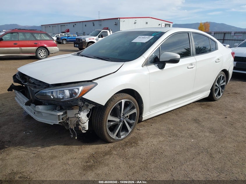 Vin: 4s3gkam69l3611614, lot: 46800403, subaru impreza sport 20202