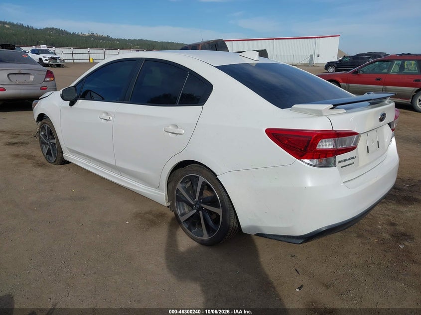 Vin: 4s3gkam69l3611614, lot: 46800403, subaru impreza sport 20203