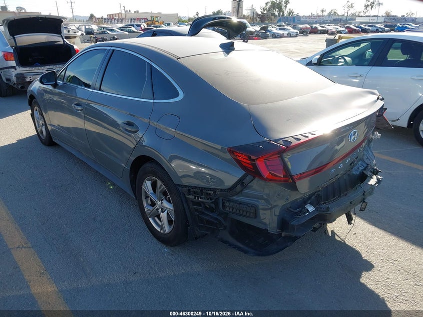 Vin: 5npeg4ja8lh051754, lot: 46800412, hyundai sonata se 20203