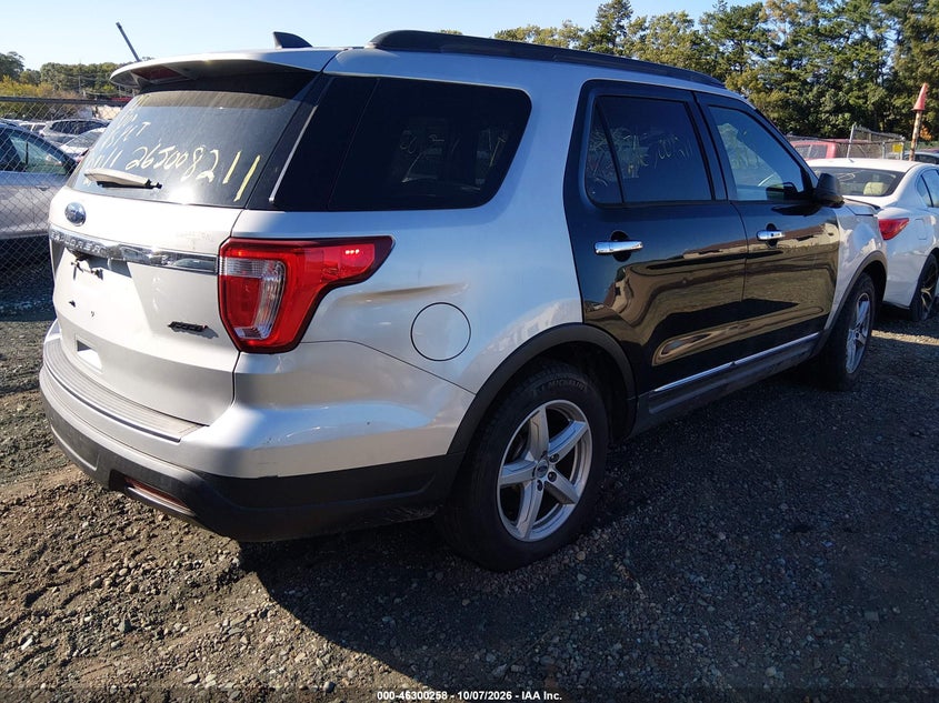 Vin: 1fm5k7b83jgb56887, lot: 46800421, ford explorer 20184