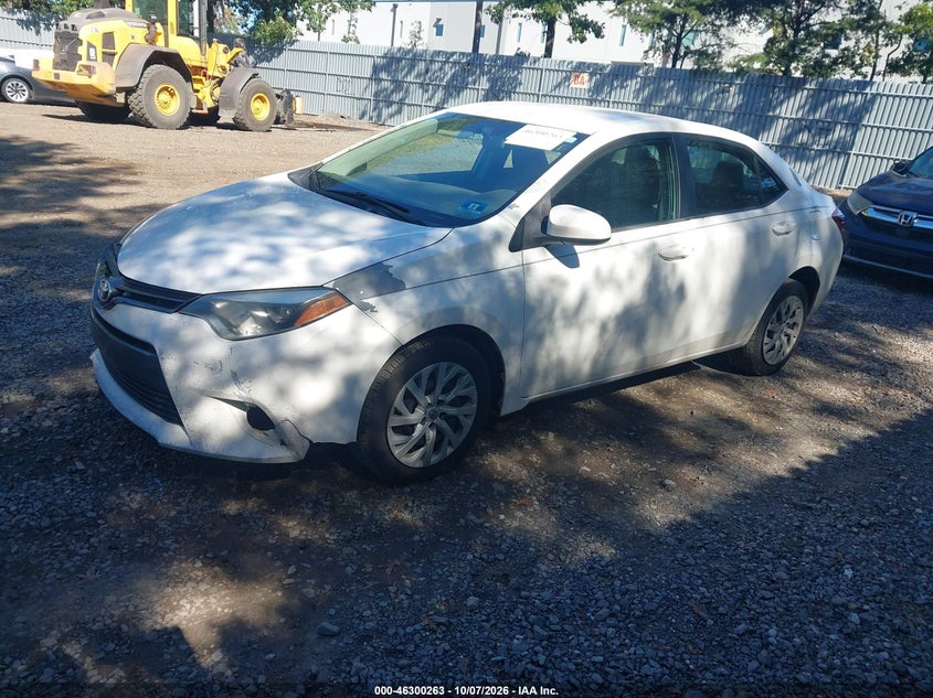Vin: 5yfburhe8gp523154, lot: 46800426, toyota corolla le 20162