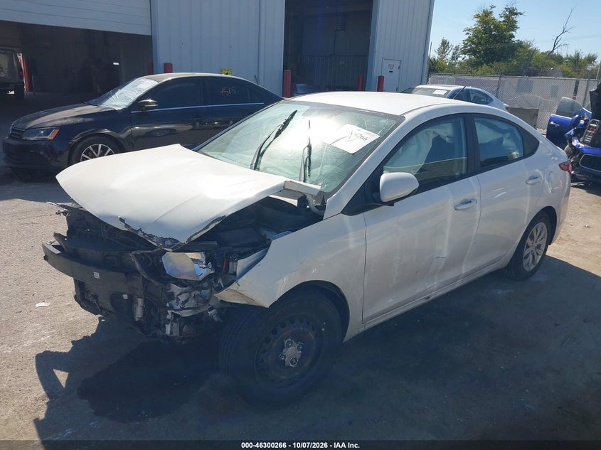 Vin: 3kpc24a6xle122913, lot: 46800429, hyundai accent se 20202