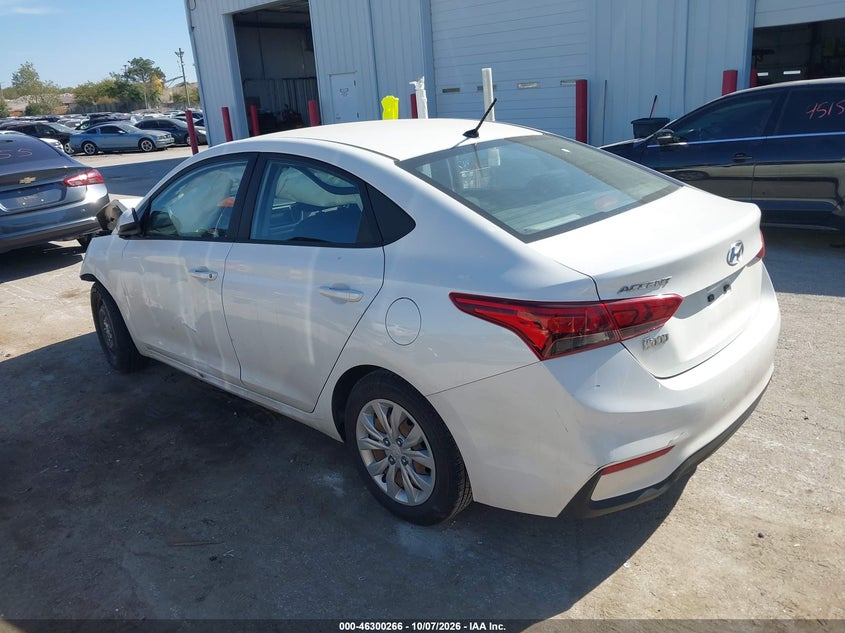Vin: 3kpc24a6xle122913, lot: 46800429, hyundai accent se 20203