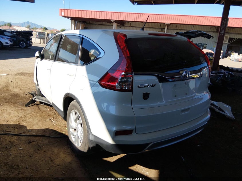 Vin: 5j6rm3h57fl023970, lot: 46800431, honda cr-v ex 20153