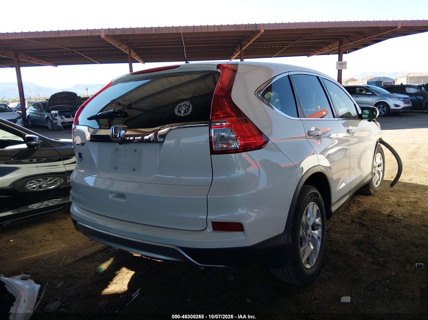 Vin: 5j6rm3h57fl023970, lot: 46800431, honda cr-v ex 20154