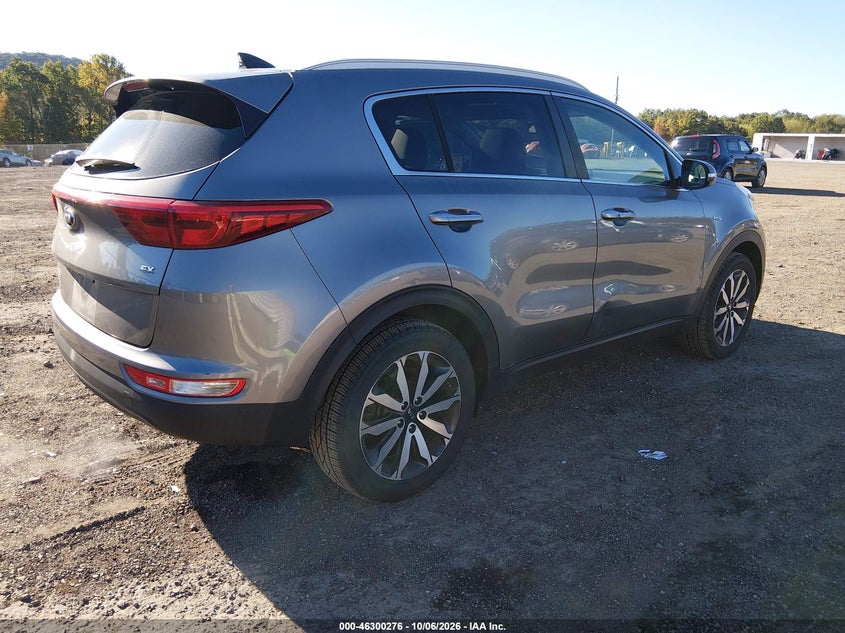 Vin: kndpncacxh7206648, lot: 46800439, kia sportage ex 20174