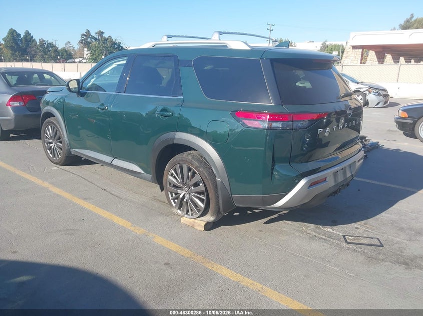 Vin: 5n1dr3cd8pc212253, lot: 46800449, nissan pathfinder sl 4wd 20233