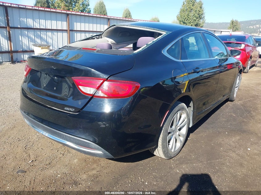 Vin: 1c3cccab5fn630943, lot: 46800453, chrysler 200 limited 20154