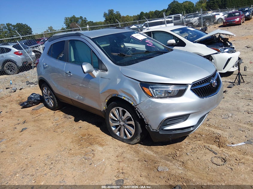 Vin: kl4cjasb4lb021130, lot: 46800460, buick encore fwd preferred 20201