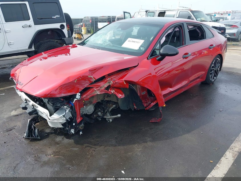 Vin: knag44j84t5451046, lot: 46800466, kia k5 gt 20262