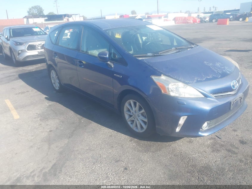 Vin: jtdzn3eu2d3239494, lot: 46800473, toyota prius v five 2013 img_1