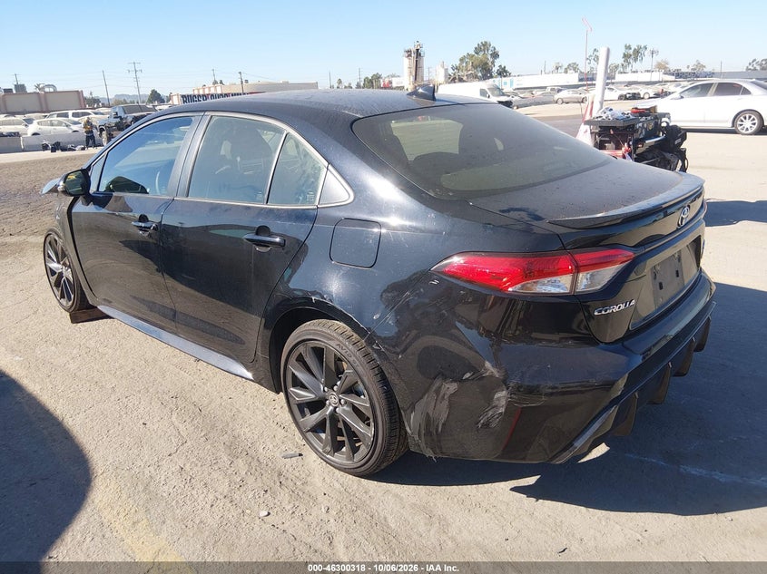 Vin: jtdbcmfe6rj027124, lot: 46800481, toyota corolla hybrid se 20243