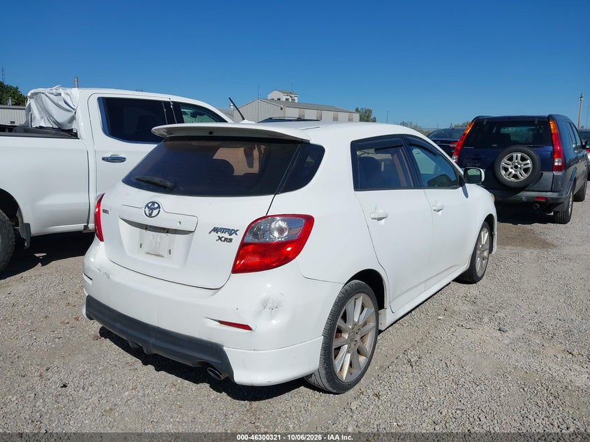 TOYOTA MATRIX 2009 VIN 2T1GE40E09C005396