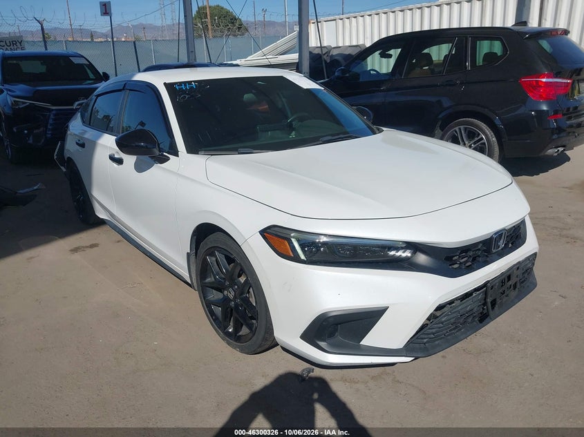 Vin: 19xfl2h8xre015245, lot: 46800489, honda civic sport 20241
