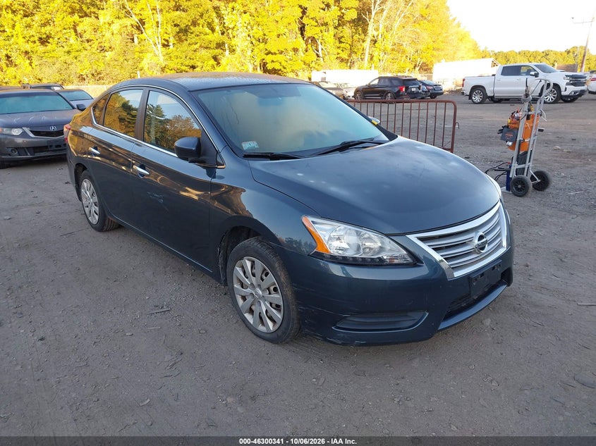 Vin: 1n4ab7ap9dn905399, lot: 46800504, nissan sentra sv 20131