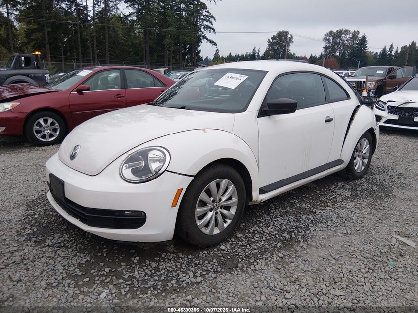 Vin: 3vwfp7at4dm654118, lot: 46800529, volkswagen beetle 2.5l entry 20132