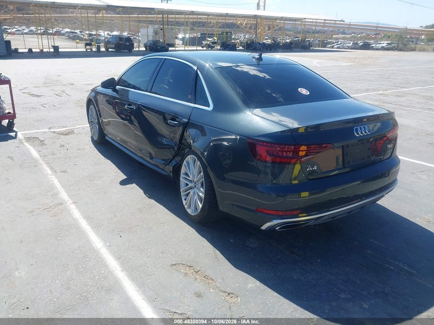 Vin: wauenaf4xka008754, lot: 46800557, audi a4 45 premium 20193