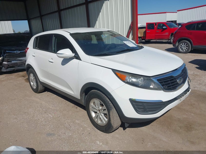 Vin: kndpb3a27b7089263, lot: 46800568, kia sportage lx 20111