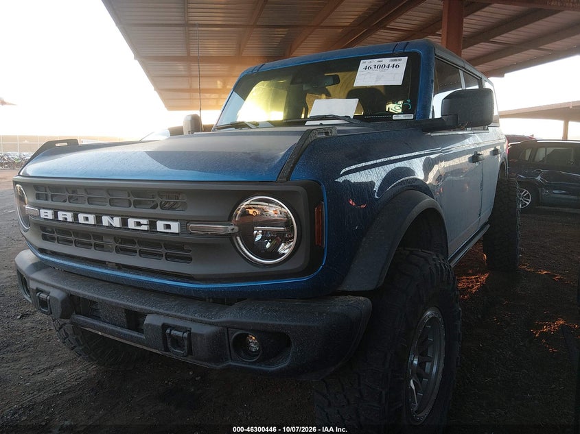 Vin: 1fmee1bp9rla11058, lot: 46800609, ford bronco black diamond 20242