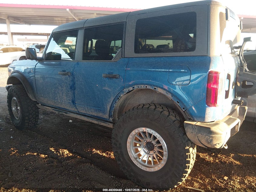 Vin: 1fmee1bp9rla11058, lot: 46800609, ford bronco black diamond 20243