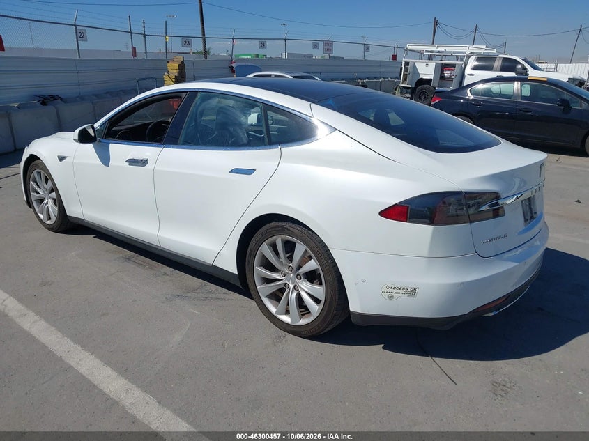 Vin: 5yjsa1e14ff112288, lot: 46800620, tesla model s 60/70/85 20153