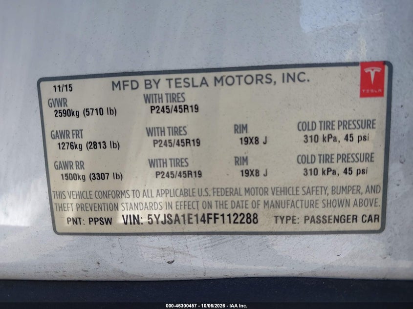 TESLA MODEL S - zdjęcie 9