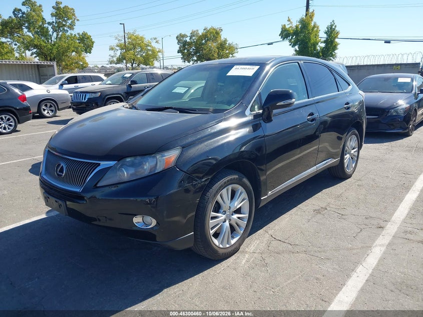 Vin: jtjzb1ba6a2001315, lot: 46800623, lexus rx 450h 20102