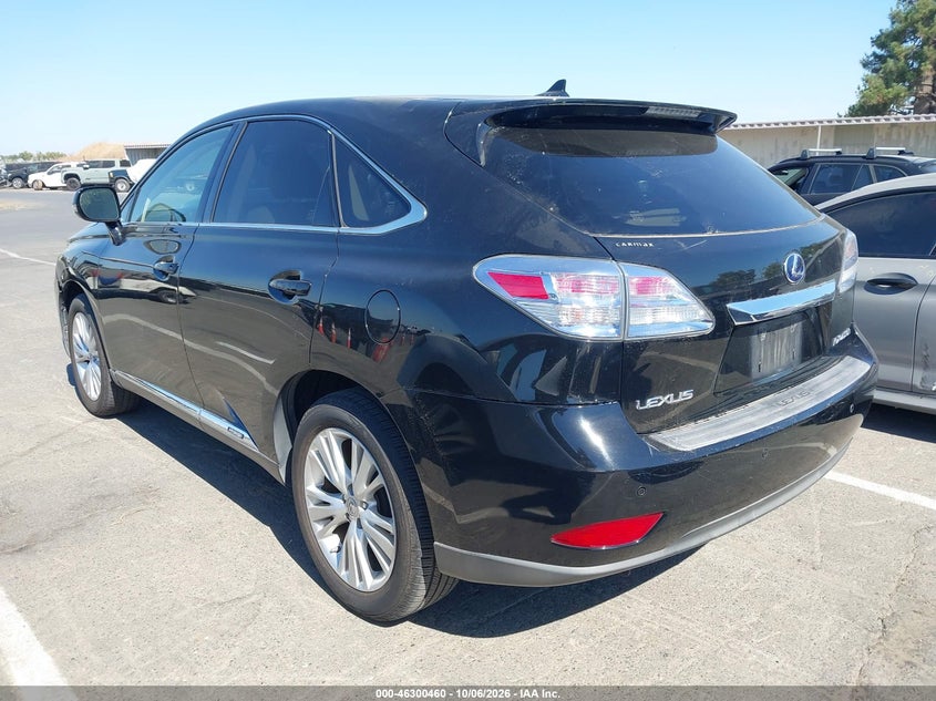 Vin: jtjzb1ba6a2001315, lot: 46800623, lexus rx 450h 20103