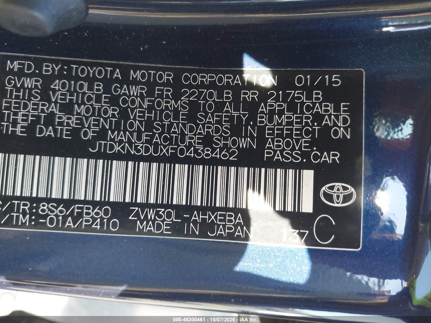 TOYOTA PRIUS - zdjęcie 9