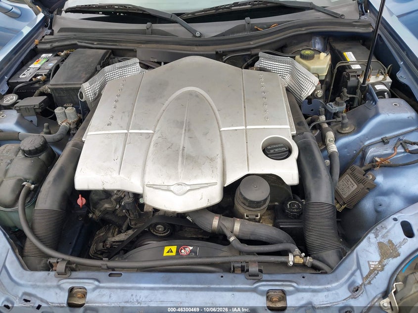 CHRYSLER CROSSFIRE 2005 VIN 1C3AN65L15X047147