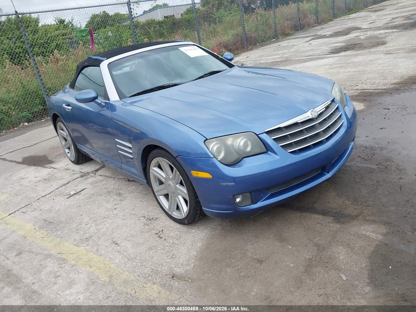 CHRYSLER CROSSFIRE 2005 VIN 1C3AN65L15X047147