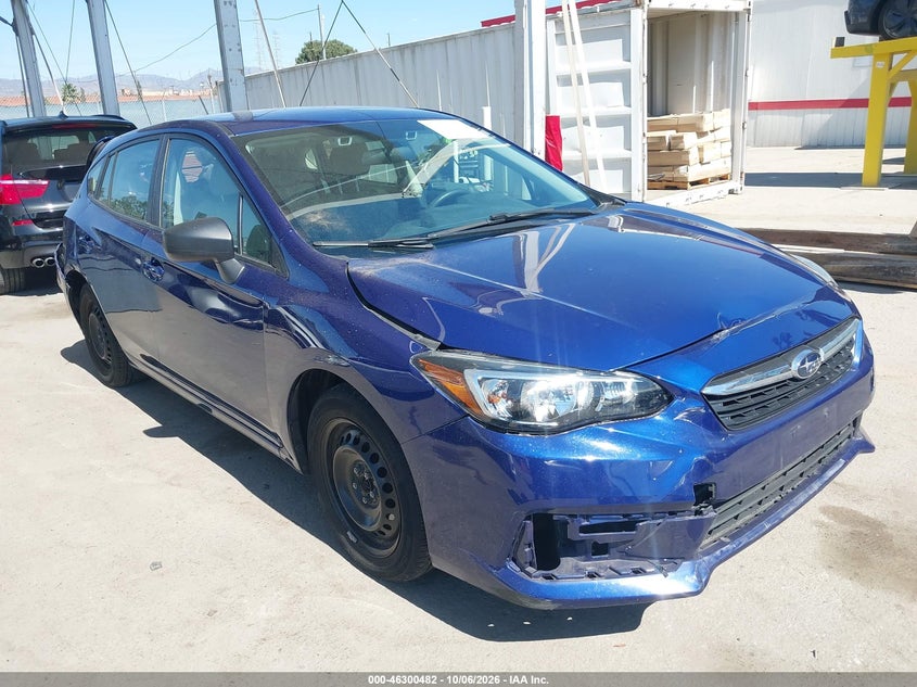 Vin: 4s3gtab69p3702422, lot: 46800645, subaru impreza base 5-door 20231