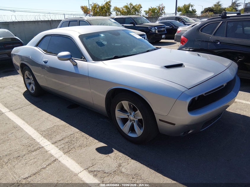 Vin: 2c3cdzag1hh578556, lot: 46800647, dodge challenger sxt 20171