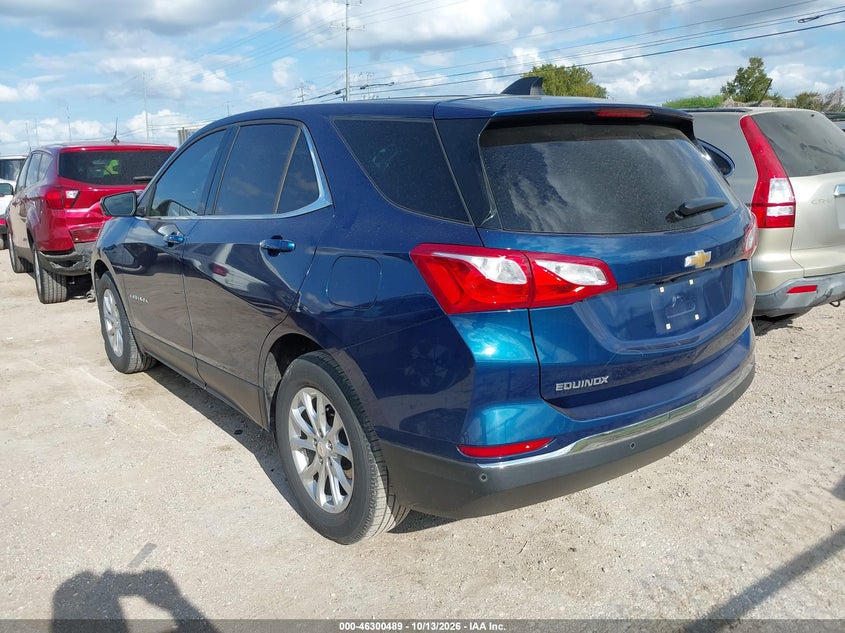 Vin: 2gnaxkev0l6132730, lot: 46800652, chevrolet equinox fwd lt 1.5l turbo 20203