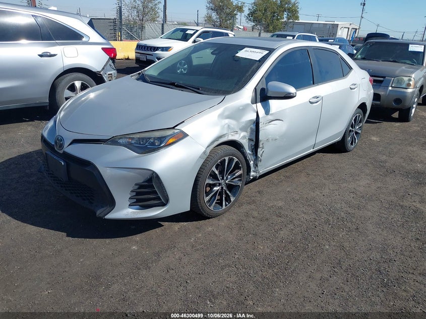 Vin: 2t1burhe6hc768682, lot: 46800662, toyota corolla se 20172