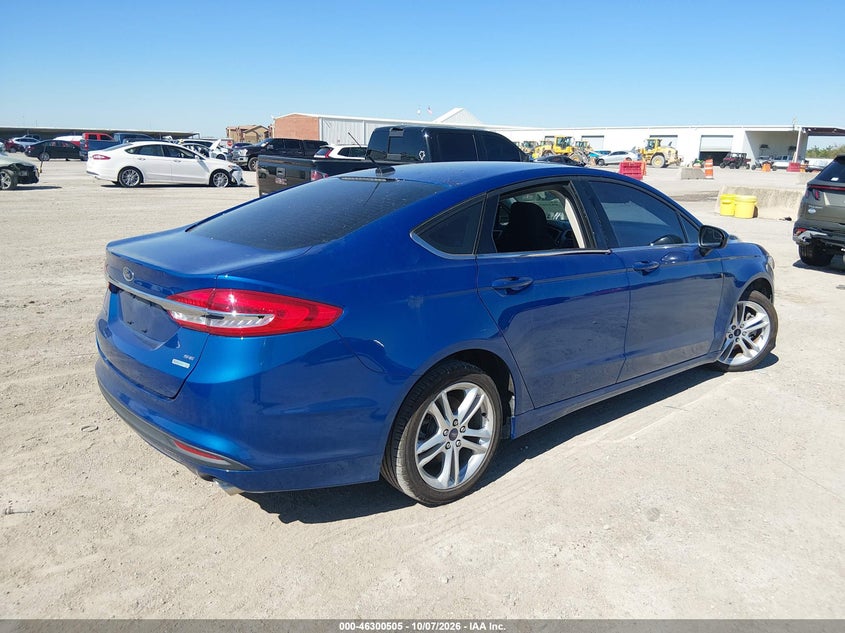 Vin: 3fa6p0hd0jr146984, lot: 46800668, ford fusion se 20184