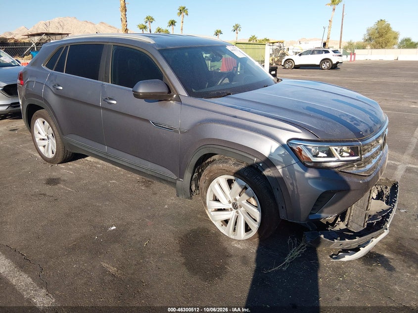 Vin: 1v2yc2ca9lc205957, lot: 46800675, volkswagen atlas cross sport 2.0t se w/technology/2.0t se w/technology r-line 20201