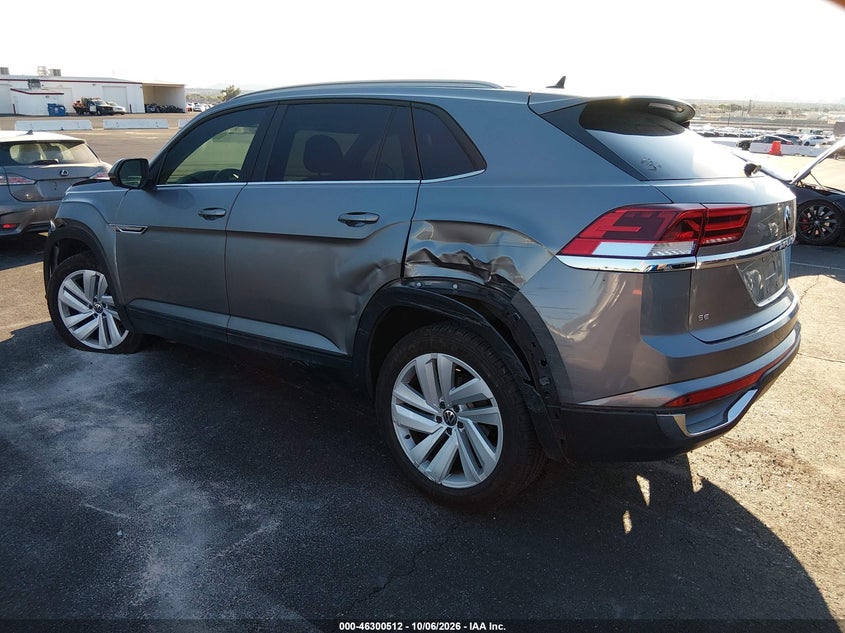 Vin: 1v2yc2ca9lc205957, lot: 46800675, volkswagen atlas cross sport 2.0t se w/technology/2.0t se w/technology r-line 20203