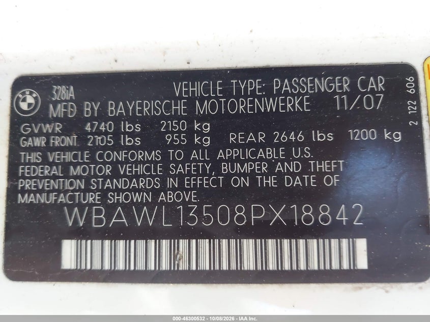 2008 BMW 328I · Фото 9