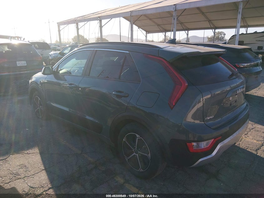 Vin: kndcr3le4s5264341, lot: 46800712, kia niro ex 20253