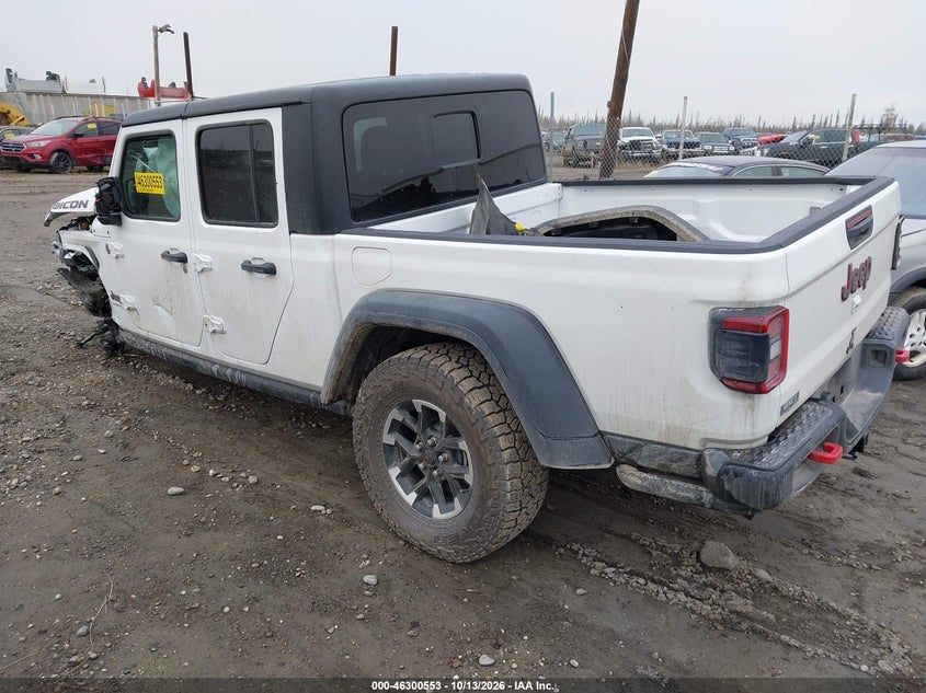Vin: 1c6rjtbg5tl157615, lot: 46800716, jeep gladiator rubicon 4x4 20263