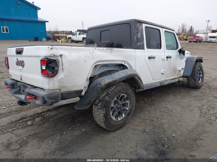 Vin: 1c6rjtbg5tl157615, lot: 46800716, jeep gladiator rubicon 4x4 20264