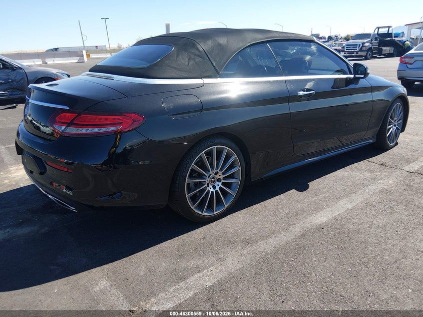 Vin: wddwk8db4kf777415, lot: 46800722, mercedes-benz c 300 20194