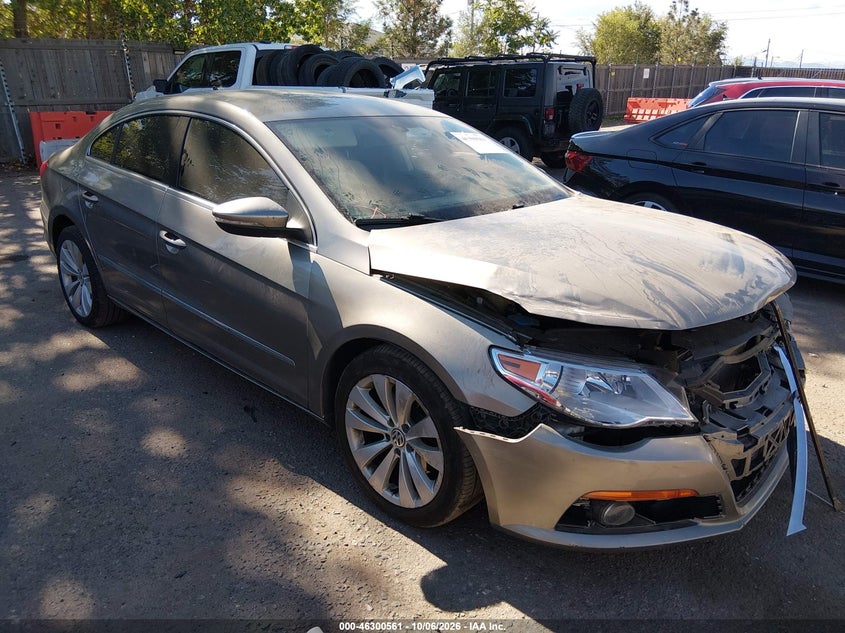 Vin: wvwml7an5ae509968, lot: 46800724, volkswagen cc sport 20101