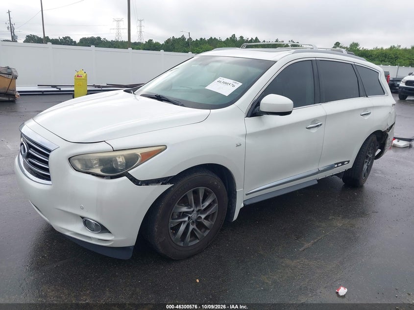 Vin: 5n1al0mn2fc524402, lot: 46800739, infiniti qx60 20152