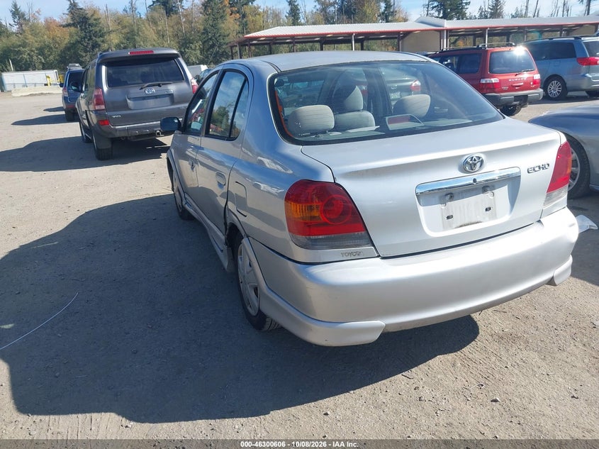 TOYOTA ECHO 2003 VIN JTDBT123135047672