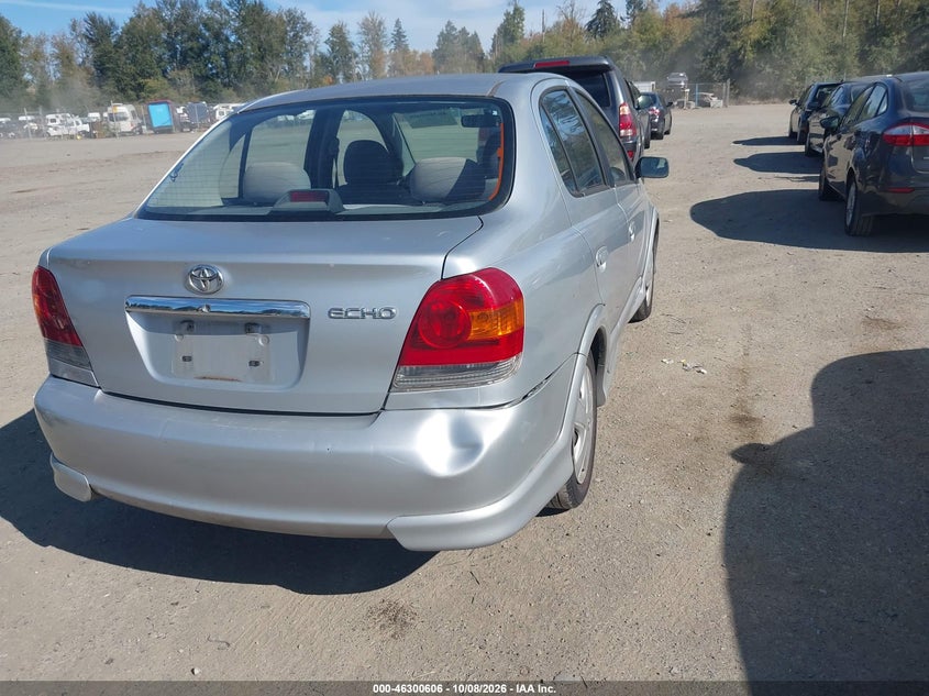 TOYOTA ECHO 2003 VIN JTDBT123135047672