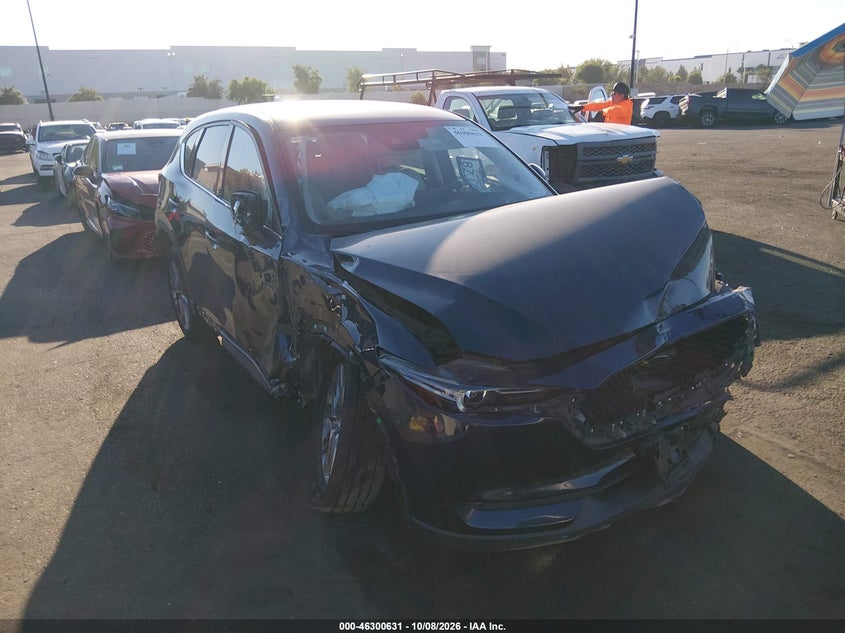 Vin: jm3kfbdm8m0490586, lot: 46800794, mazda cx-5 grand touring 20211
