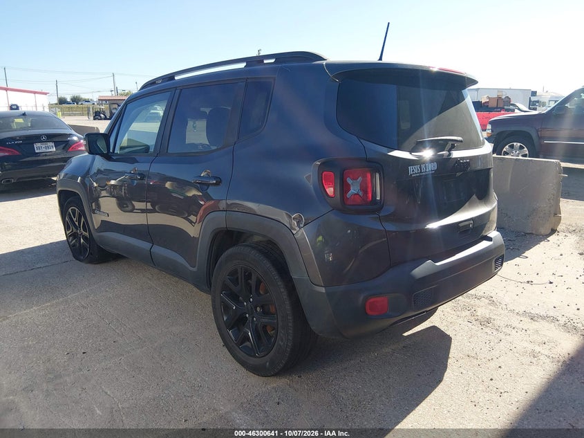 Vin: zaccjabb9jpj71465, lot: 46800804, jeep renegade altitude fwd 20183